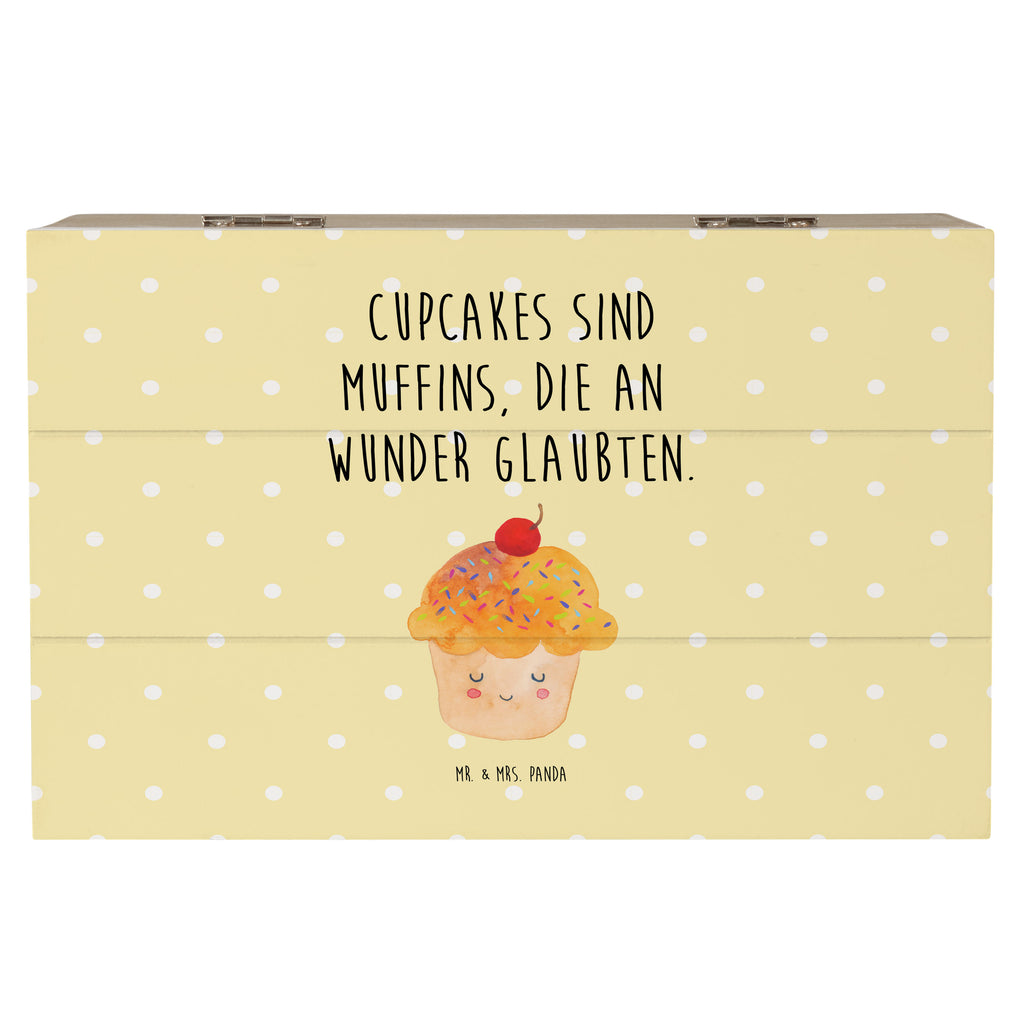 Holzkiste Cupcake Cupcakes, Muffin, Wunder, Küche Deko, Küche Spruch, Backen Geschenk, Geschenk Koch, Motivation Sprüche Holzkiste, Kiste, Schatzkiste, Truhe, Schatulle, XXL,  Erinnerungsbox, Erinnerungskiste, Dekokiste, Aufbewahrungsbox  süße Tiermotive, gute Laune, lustige Sprüche, Tiere