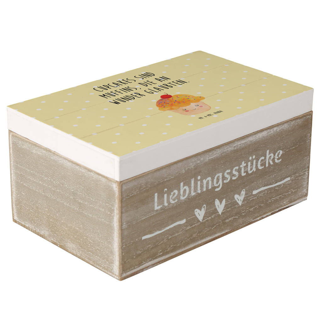 Holzkiste Cupcake Cupcakes, Muffin, Wunder, Küche Deko, Küche Spruch, Backen Geschenk, Geschenk Koch, Motivation Sprüche Holzkiste, Kiste, Schatzkiste, Truhe, Schatulle, XXL,  Erinnerungsbox, Erinnerungskiste, Dekokiste, Aufbewahrungsbox  süße Tiermotive, gute Laune, lustige Sprüche, Tiere