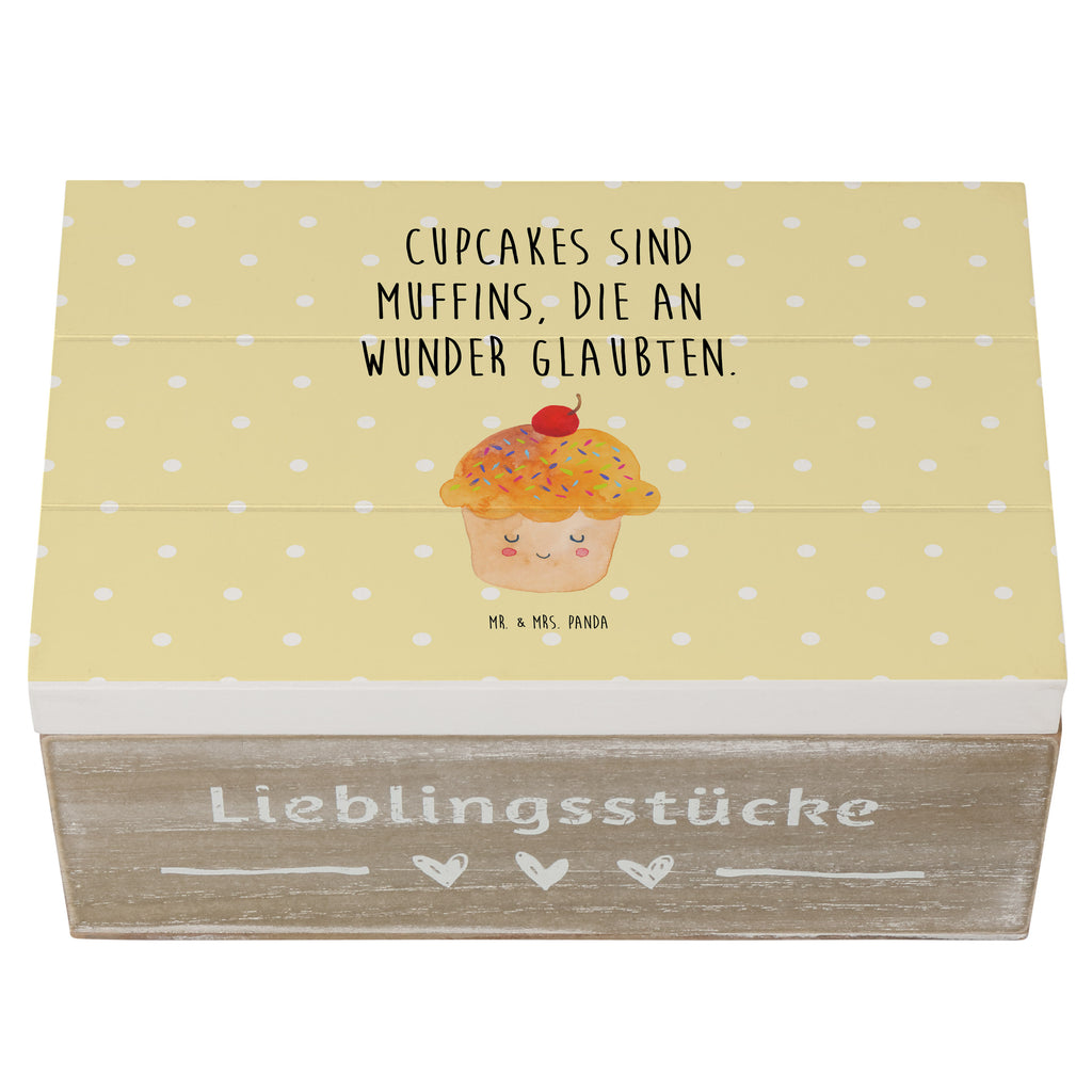 Holzkiste Cupcake Cupcakes, Muffin, Wunder, Küche Deko, Küche Spruch, Backen Geschenk, Geschenk Koch, Motivation Sprüche Holzkiste, Kiste, Schatzkiste, Truhe, Schatulle, XXL,  Erinnerungsbox, Erinnerungskiste, Dekokiste, Aufbewahrungsbox  süße Tiermotive, gute Laune, lustige Sprüche, Tiere