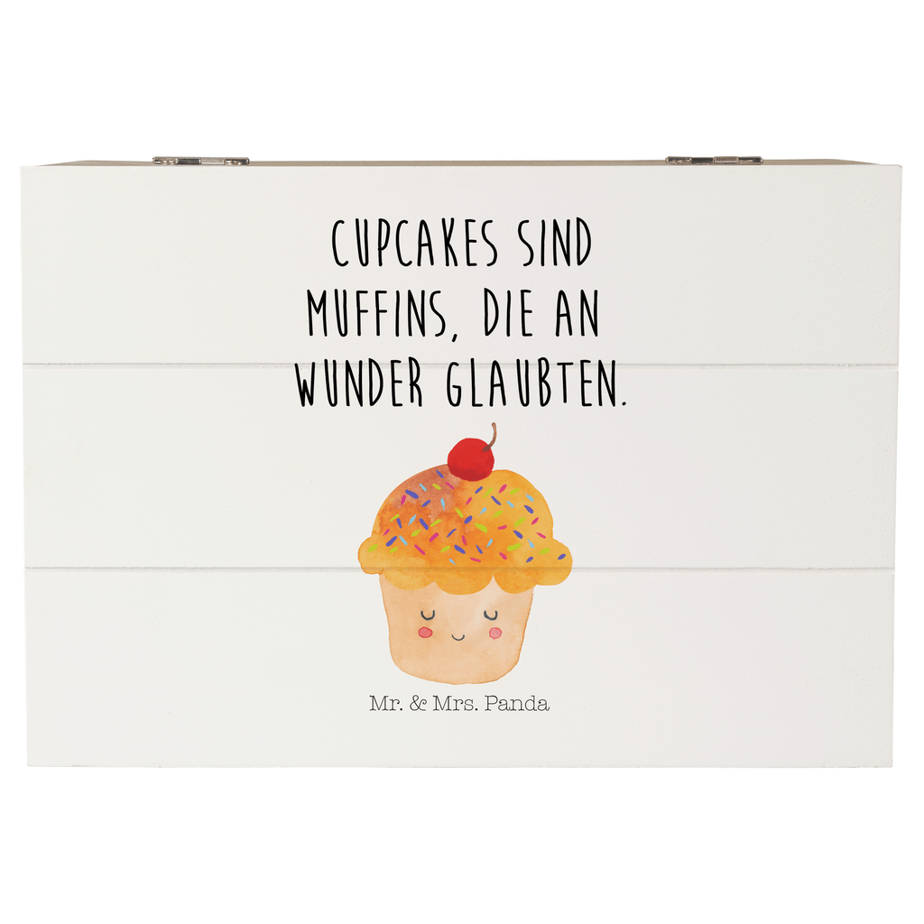 Holzkiste Cupcake Cupcakes, Muffin, Wunder, Küche Deko, Küche Spruch, Backen Geschenk, Geschenk Koch, Motivation Sprüche Holzkiste, Kiste, Schatzkiste, Truhe, Schatulle, XXL,  Erinnerungsbox, Erinnerungskiste, Dekokiste, Aufbewahrungsbox  süße Tiermotive, gute Laune, lustige Sprüche, Tiere