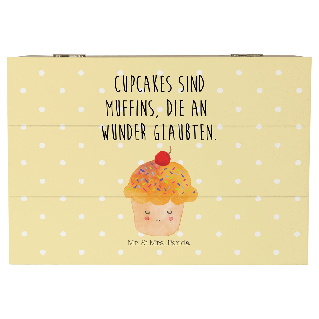 Holzkiste Cupcake Cupcakes, Muffin, Wunder, Küche Deko, Küche Spruch, Backen Geschenk, Geschenk Koch, Motivation Sprüche Holzkiste, Kiste, Schatzkiste, Truhe, Schatulle, XXL,  Erinnerungsbox, Erinnerungskiste, Dekokiste, Aufbewahrungsbox  süße Tiermotive, gute Laune, lustige Sprüche, Tiere