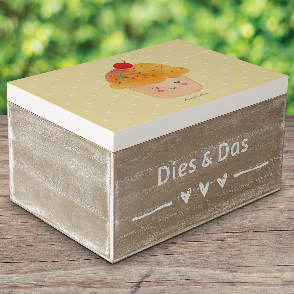 Holzkiste Cupcake Cupcakes, Muffin, Wunder, Küche Deko, Küche Spruch, Backen Geschenk, Geschenk Koch, Motivation Sprüche Holzkiste, Kiste, Schatzkiste, Truhe, Schatulle, XXL,  Erinnerungsbox, Erinnerungskiste, Dekokiste, Aufbewahrungsbox  süße Tiermotive, gute Laune, lustige Sprüche, Tiere