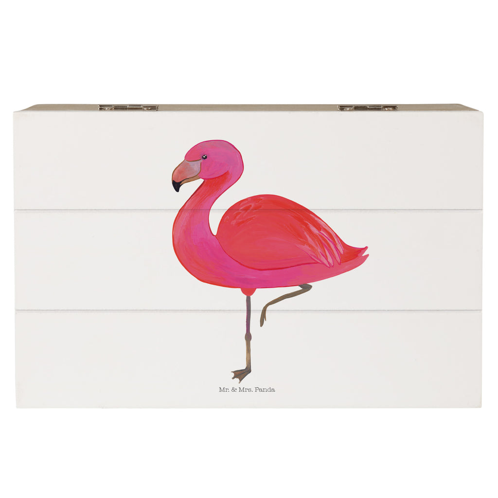 Holzkiste Flamingo classic Holzkiste, Kiste, Schatzkiste, Truhe, Schatulle, XXL, Erinnerungsbox, Erinnerungskiste, Dekokiste, Aufbewahrungsbox, Flamingo, Einzigartig, Selbstliebe, Stolz, ich, für mich, Spruch, Freundin, Freundinnen, Außenseiter, Sohn, Tochter, Geschwister