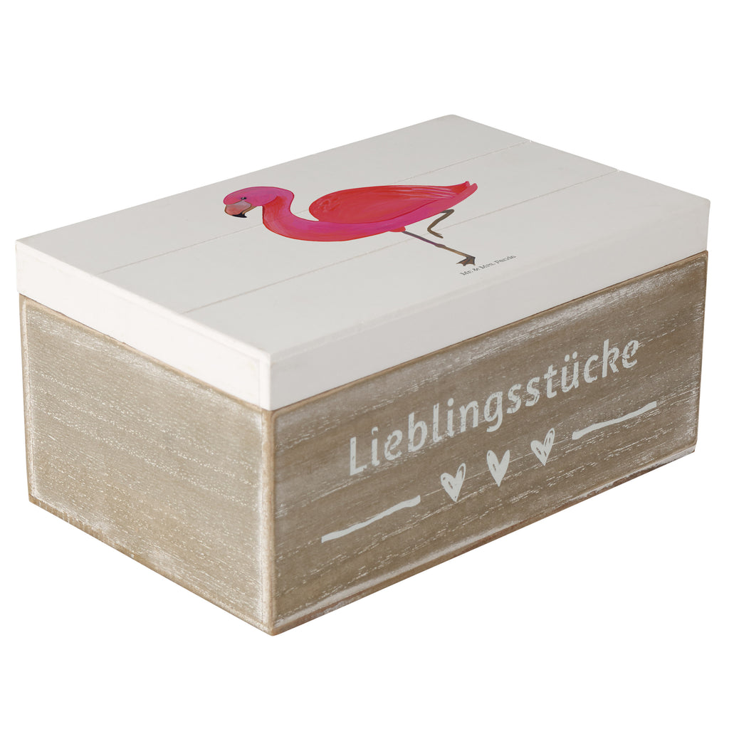 Holzkiste Flamingo classic Holzkiste, Kiste, Schatzkiste, Truhe, Schatulle, XXL, Erinnerungsbox, Erinnerungskiste, Dekokiste, Aufbewahrungsbox, Flamingo, Einzigartig, Selbstliebe, Stolz, ich, für mich, Spruch, Freundin, Freundinnen, Außenseiter, Sohn, Tochter, Geschwister