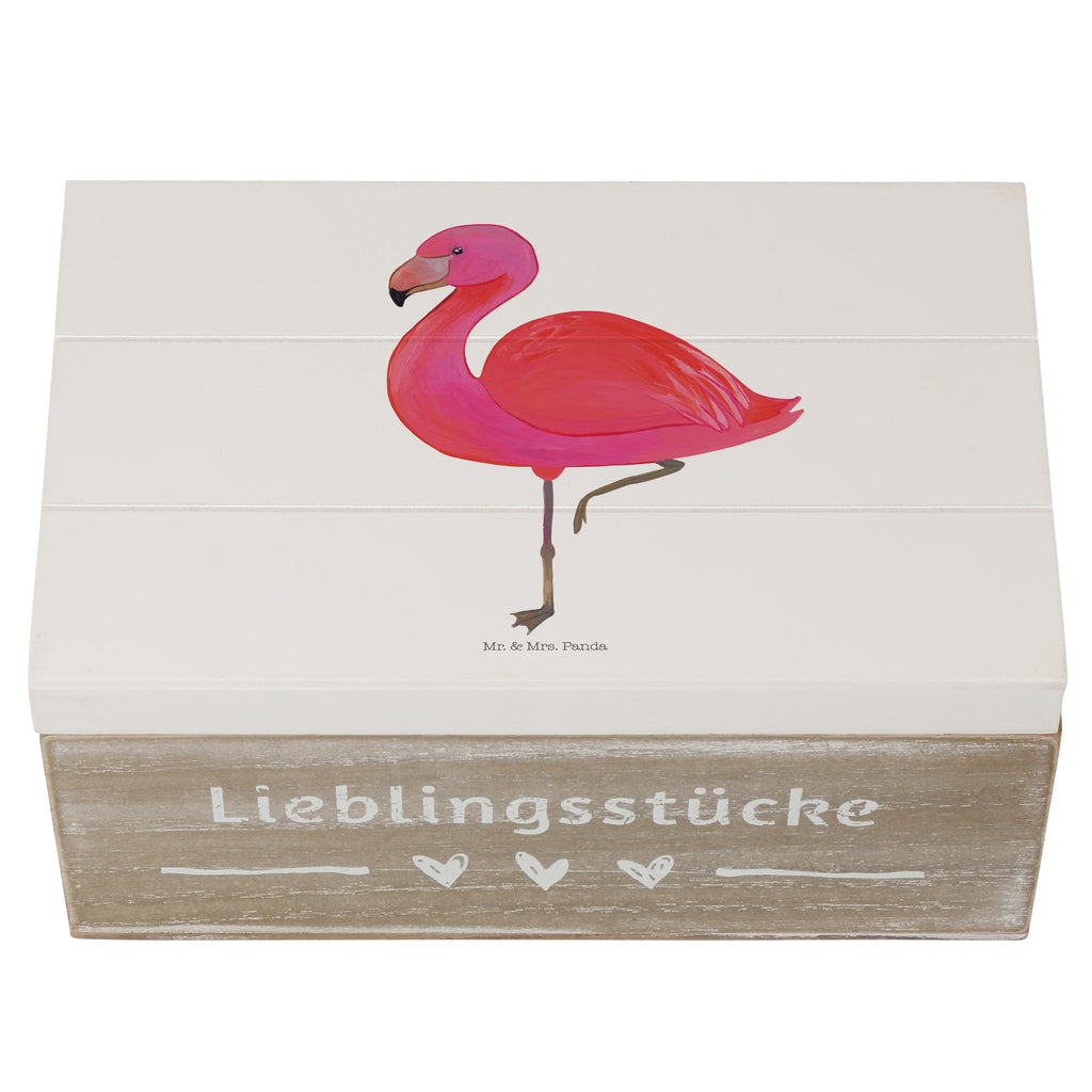 Holzkiste Flamingo classic Holzkiste, Kiste, Schatzkiste, Truhe, Schatulle, XXL, Erinnerungsbox, Erinnerungskiste, Dekokiste, Aufbewahrungsbox, Flamingo, Einzigartig, Selbstliebe, Stolz, ich, für mich, Spruch, Freundin, Freundinnen, Außenseiter, Sohn, Tochter, Geschwister