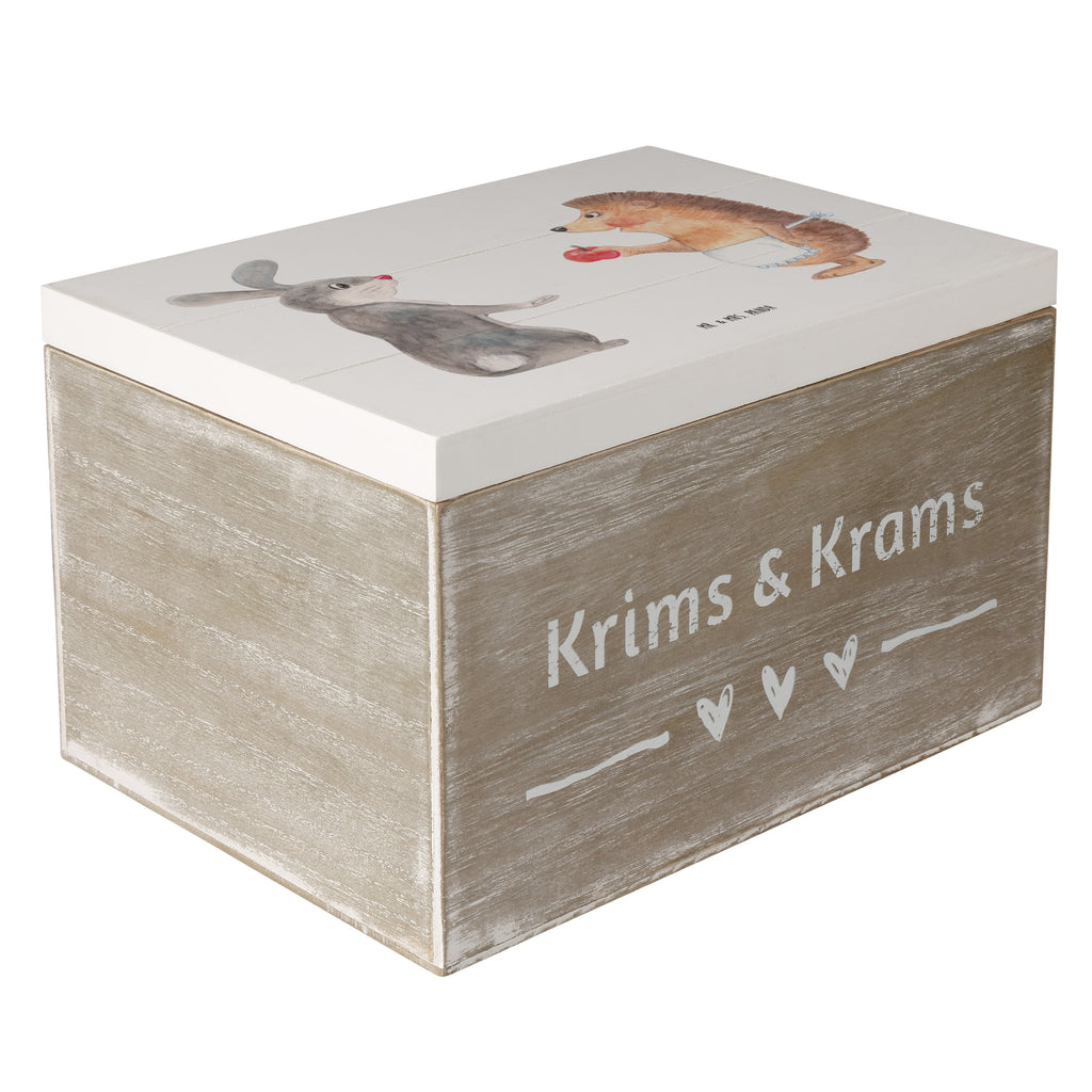 Holzkiste Liebe ist nie ohne Schmerz Holzkiste, Kiste, Schatzkiste, Truhe, Schatulle, XXL, Erinnerungsbox, Erinnerungskiste, Dekokiste, Aufbewahrungsbox, Tiermotive, Gute Laune, lustige Sprüche, Tiere, Igel und Hase, Igel, Hase, Liebe Spruch, Liebeskummer Geschenk, Herzschmerz, Trösten, Trennungsschmerz, Spruch romantisch