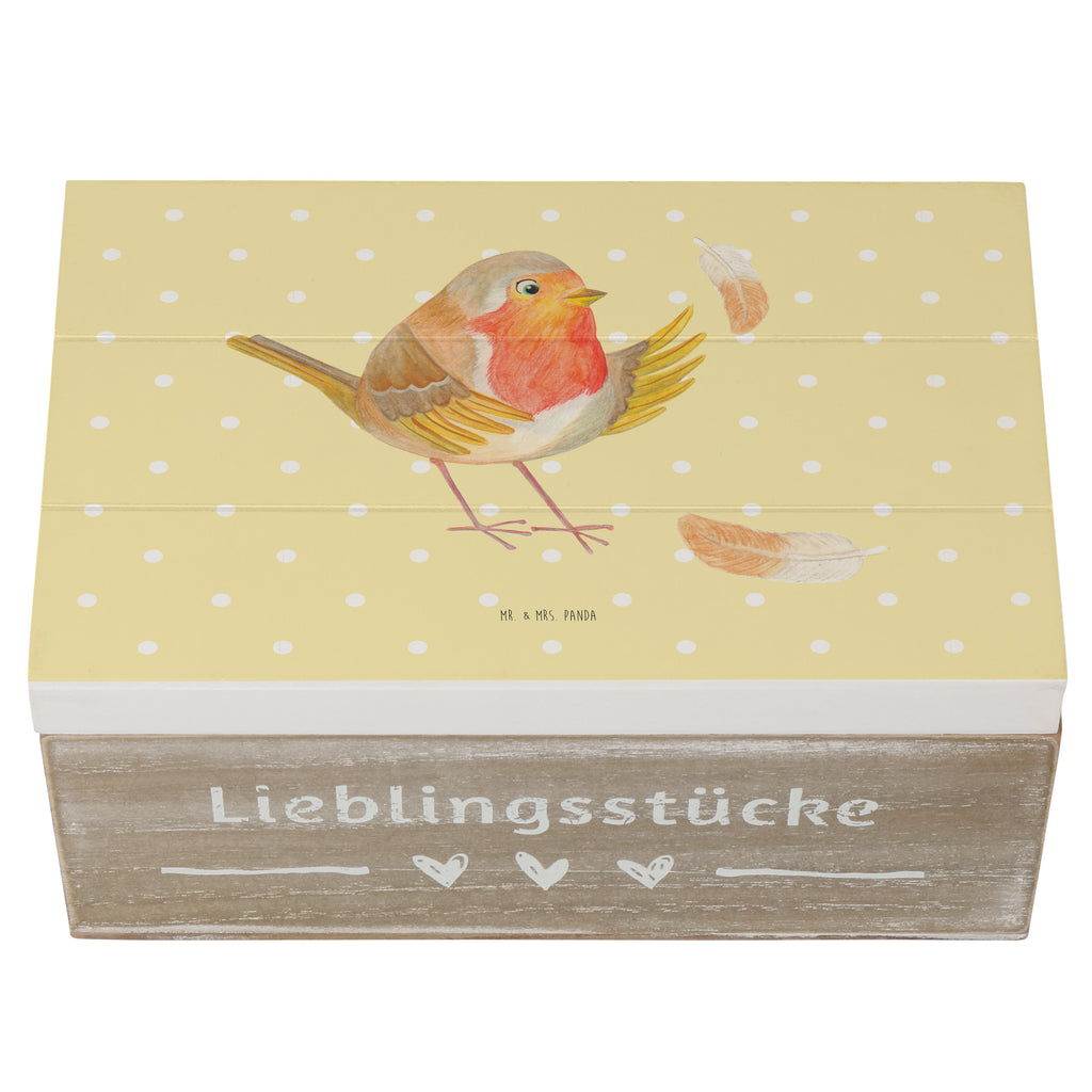Holzkiste Rotkehlchen mit Federn Holzkiste, Kiste, Schatzkiste, Truhe, Schatulle, XXL, Erinnerungsbox, Erinnerungskiste, Dekokiste, Aufbewahrungsbox, Tiermotive, Gute Laune, lustige Sprüche, Tiere, What if i fall, Rotkehlchen, Spruch Motivation, Spruch Mut, Vogel, Motivation Sprüche, Motivationsbilder, fliegen