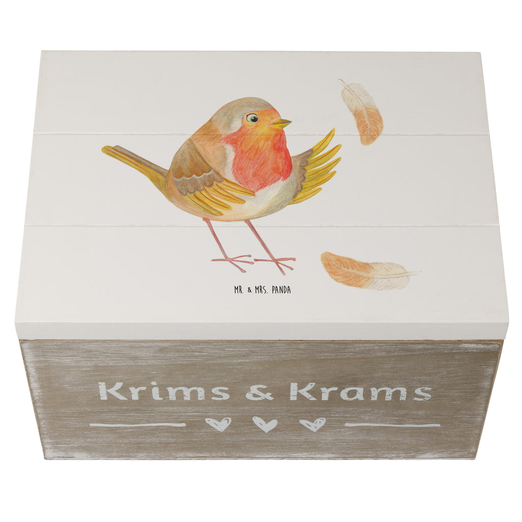 Holzkiste Rotkehlchen mit Federn Holzkiste, Kiste, Schatzkiste, Truhe, Schatulle, XXL, Erinnerungsbox, Erinnerungskiste, Dekokiste, Aufbewahrungsbox, Tiermotive, Gute Laune, lustige Sprüche, Tiere, What if i fall, Rotkehlchen, Spruch Motivation, Spruch Mut, Vogel, Motivation Sprüche, Motivationsbilder, fliegen