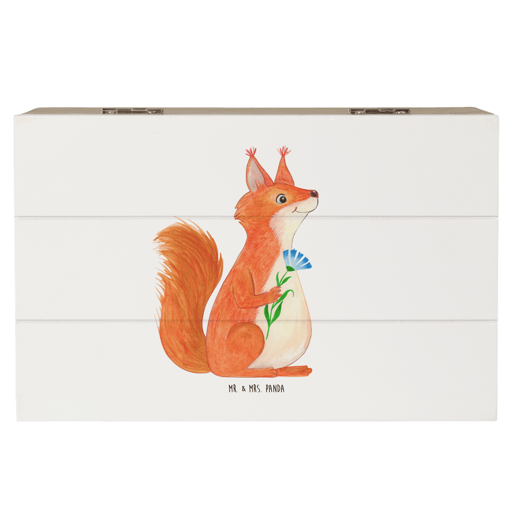 Holzkiste Eichhörnchen Blume Holzkiste, Kiste, Schatzkiste, Truhe, Schatulle, XXL, Erinnerungsbox, Erinnerungskiste, Dekokiste, Aufbewahrungsbox, Tiermotive, Gute Laune, lustige Sprüche, Tiere, Eichhörnchen, Eichhorn, Spruch positiv, Lachen, Spaß, Motivation Sprüche, Motivation Bilder, glücklich Spruch, Spruch Deko