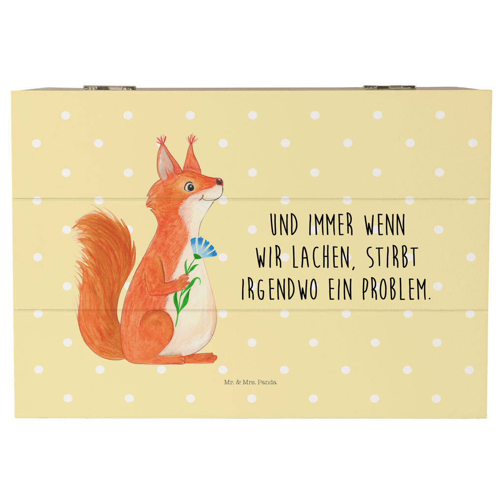 Holzkiste Eichhörnchen Blume Holzkiste, Kiste, Schatzkiste, Truhe, Schatulle, XXL, Erinnerungsbox, Erinnerungskiste, Dekokiste, Aufbewahrungsbox, Tiermotive, Gute Laune, lustige Sprüche, Tiere, Eichhörnchen, Eichhorn, Spruch positiv, Lachen, Spaß, Motivation Sprüche, Motivation Bilder, glücklich Spruch, Spruch Deko