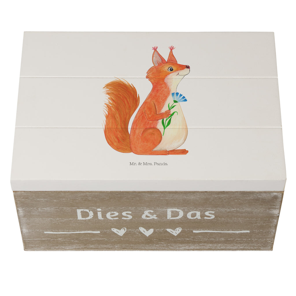 Holzkiste Eichhörnchen Blume Holzkiste, Kiste, Schatzkiste, Truhe, Schatulle, XXL, Erinnerungsbox, Erinnerungskiste, Dekokiste, Aufbewahrungsbox, Tiermotive, Gute Laune, lustige Sprüche, Tiere, Eichhörnchen, Eichhorn, Spruch positiv, Lachen, Spaß, Motivation Sprüche, Motivation Bilder, glücklich Spruch, Spruch Deko