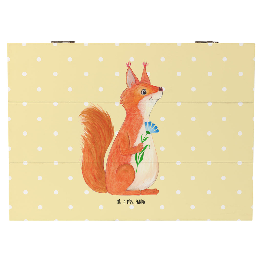 Holzkiste Eichhörnchen Blume Holzkiste, Kiste, Schatzkiste, Truhe, Schatulle, XXL, Erinnerungsbox, Erinnerungskiste, Dekokiste, Aufbewahrungsbox, Tiermotive, Gute Laune, lustige Sprüche, Tiere, Eichhörnchen, Eichhorn, Spruch positiv, Lachen, Spaß, Motivation Sprüche, Motivation Bilder, glücklich Spruch, Spruch Deko
