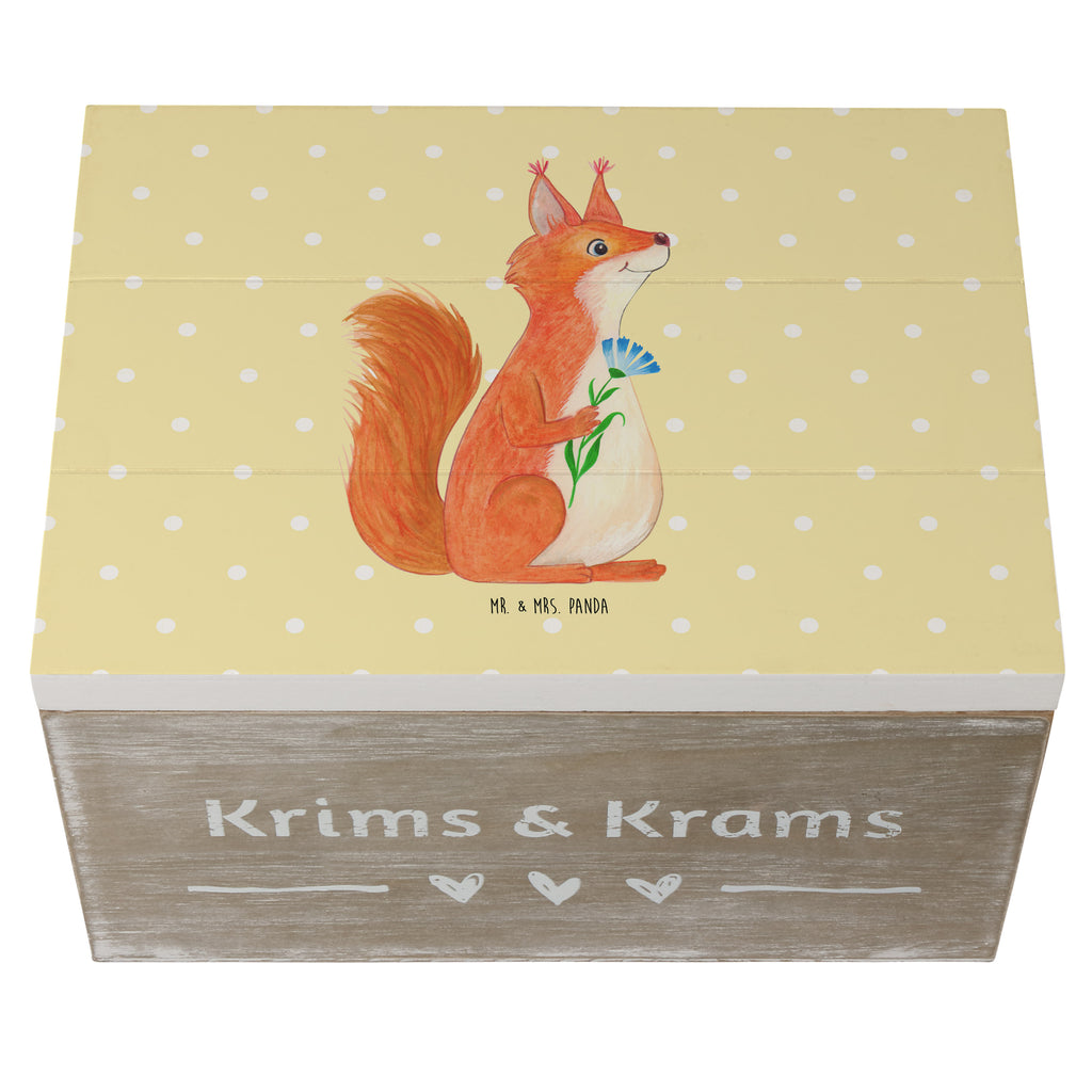 Holzkiste Eichhörnchen Blume Holzkiste, Kiste, Schatzkiste, Truhe, Schatulle, XXL, Erinnerungsbox, Erinnerungskiste, Dekokiste, Aufbewahrungsbox, Tiermotive, Gute Laune, lustige Sprüche, Tiere, Eichhörnchen, Eichhorn, Spruch positiv, Lachen, Spaß, Motivation Sprüche, Motivation Bilder, glücklich Spruch, Spruch Deko