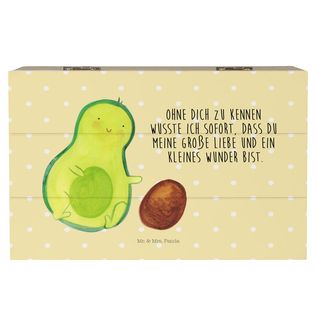 Holzkiste Avocado rollt Kern Holzkiste, Kiste, Schatzkiste, Truhe, Schatulle, XXL, Erinnerungsbox, Erinnerungskiste, Dekokiste, Aufbewahrungsbox, Avocado, Veggie, Vegan, Gesund, Avocados, Schwanger, Geburt, Geburtstag, Säugling, Kind, erstes Kind, zur Geburt, Schwangerschaft, Babyparty, Baby, große Liebe, Liebe, Love