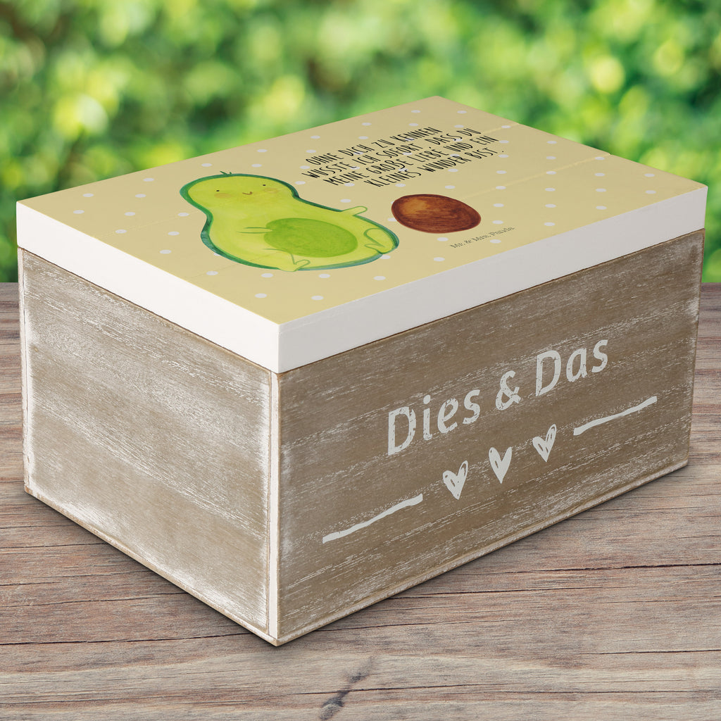Holzkiste Avocado rollt Kern Holzkiste, Kiste, Schatzkiste, Truhe, Schatulle, XXL, Erinnerungsbox, Erinnerungskiste, Dekokiste, Aufbewahrungsbox, Avocado, Veggie, Vegan, Gesund, Avocados, Schwanger, Geburt, Geburtstag, Säugling, Kind, erstes Kind, zur Geburt, Schwangerschaft, Babyparty, Baby, große Liebe, Liebe, Love