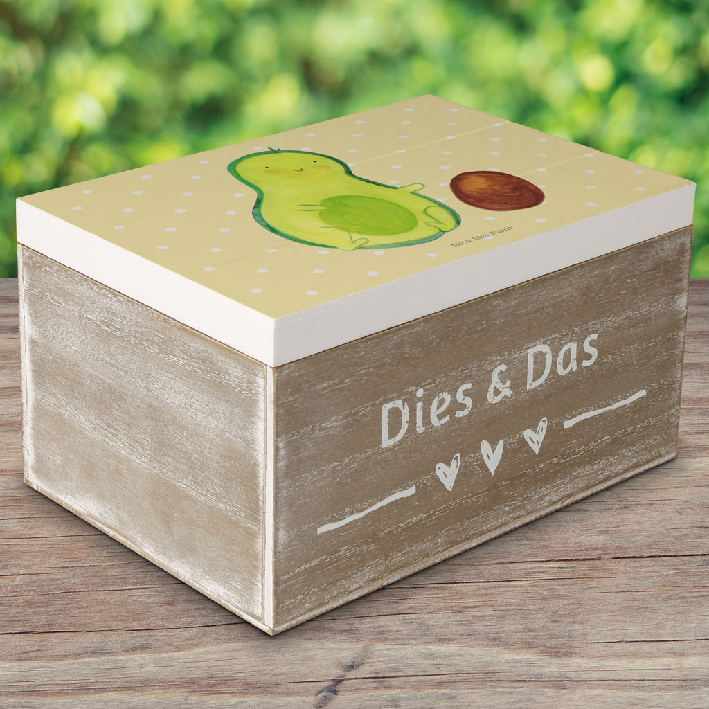 Holzkiste Avocado rollt Kern Holzkiste, Kiste, Schatzkiste, Truhe, Schatulle, XXL, Erinnerungsbox, Erinnerungskiste, Dekokiste, Aufbewahrungsbox, Avocado, Veggie, Vegan, Gesund, Avocados, Schwanger, Geburt, Geburtstag, Säugling, Kind, erstes Kind, zur Geburt, Schwangerschaft, Babyparty, Baby, große Liebe, Liebe, Love