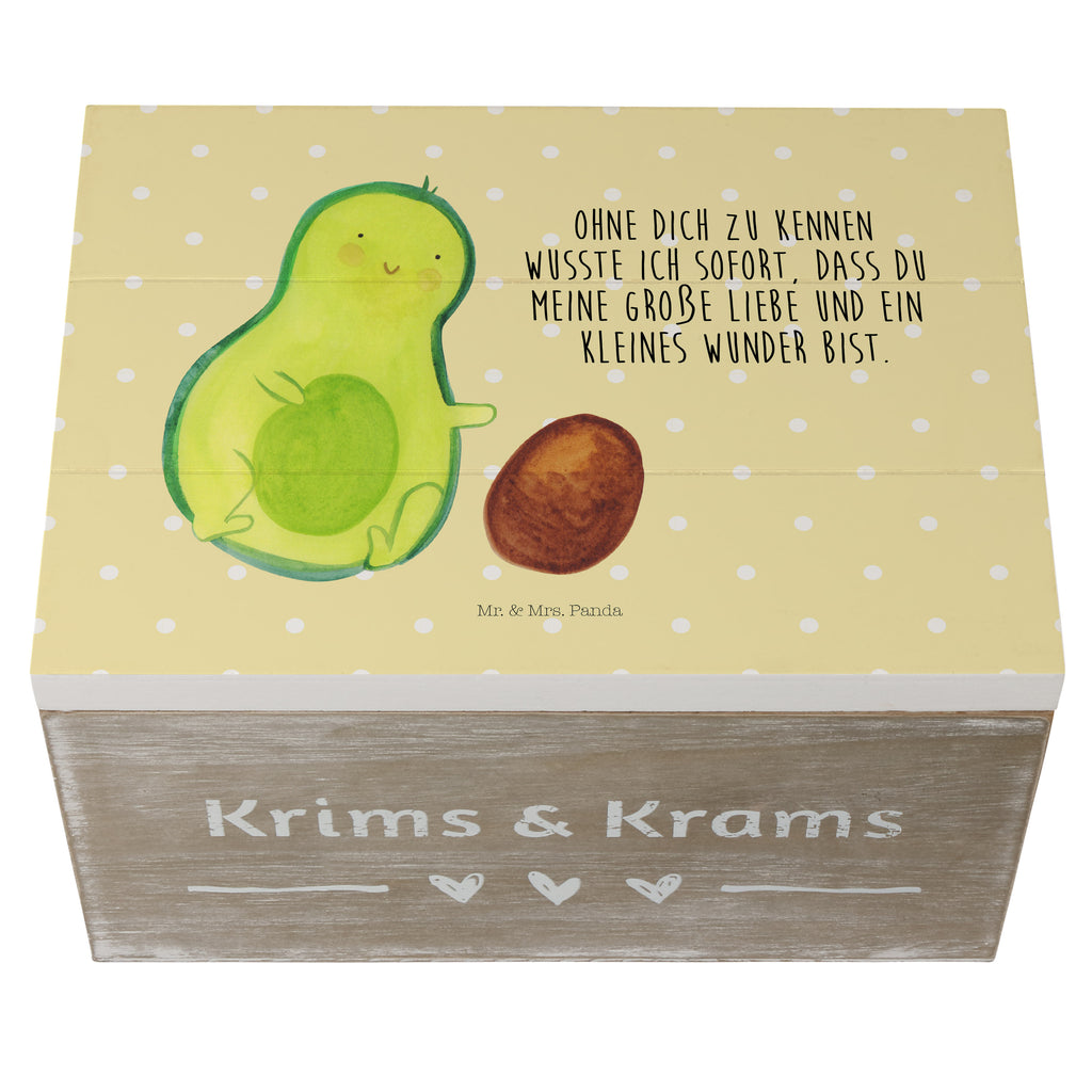 Holzkiste Avocado rollt Kern Holzkiste, Kiste, Schatzkiste, Truhe, Schatulle, XXL, Erinnerungsbox, Erinnerungskiste, Dekokiste, Aufbewahrungsbox, Avocado, Veggie, Vegan, Gesund, Avocados, Schwanger, Geburt, Geburtstag, Säugling, Kind, erstes Kind, zur Geburt, Schwangerschaft, Babyparty, Baby, große Liebe, Liebe, Love