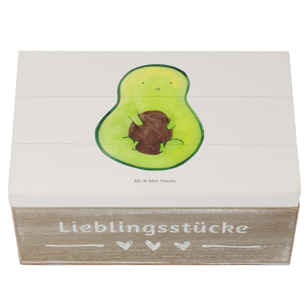 Holzkiste Avocado mit Kern Holzkiste, Kiste, Schatzkiste, Truhe, Schatulle, XXL, Erinnerungsbox, Erinnerungskiste, Dekokiste, Aufbewahrungsbox, Avocado, Veggie, Vegan, Gesund, Avokado, Avocadokern, Kern, Pflanze, Spruch Leben