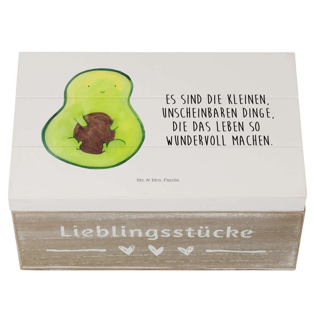 Holzkiste Avocado mit Kern Holzkiste, Kiste, Schatzkiste, Truhe, Schatulle, XXL, Erinnerungsbox, Erinnerungskiste, Dekokiste, Aufbewahrungsbox, Avocado, Veggie, Vegan, Gesund, Avokado, Avocadokern, Kern, Pflanze, Spruch Leben