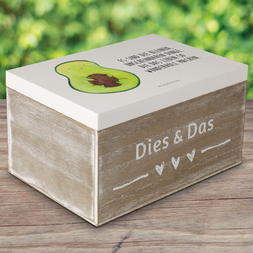 Holzkiste Avocado mit Kern Holzkiste, Kiste, Schatzkiste, Truhe, Schatulle, XXL, Erinnerungsbox, Erinnerungskiste, Dekokiste, Aufbewahrungsbox, Avocado, Veggie, Vegan, Gesund, Avokado, Avocadokern, Kern, Pflanze, Spruch Leben