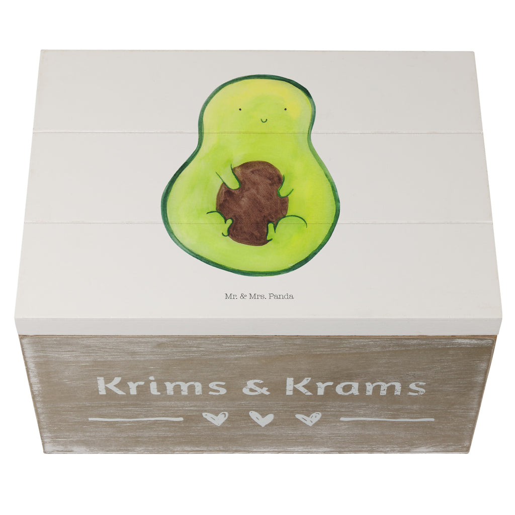 Holzkiste Avocado mit Kern Holzkiste, Kiste, Schatzkiste, Truhe, Schatulle, XXL, Erinnerungsbox, Erinnerungskiste, Dekokiste, Aufbewahrungsbox, Avocado, Veggie, Vegan, Gesund, Avokado, Avocadokern, Kern, Pflanze, Spruch Leben