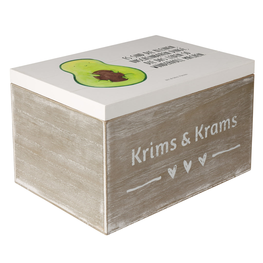 Holzkiste Avocado mit Kern Holzkiste, Kiste, Schatzkiste, Truhe, Schatulle, XXL, Erinnerungsbox, Erinnerungskiste, Dekokiste, Aufbewahrungsbox, Avocado, Veggie, Vegan, Gesund, Avokado, Avocadokern, Kern, Pflanze, Spruch Leben