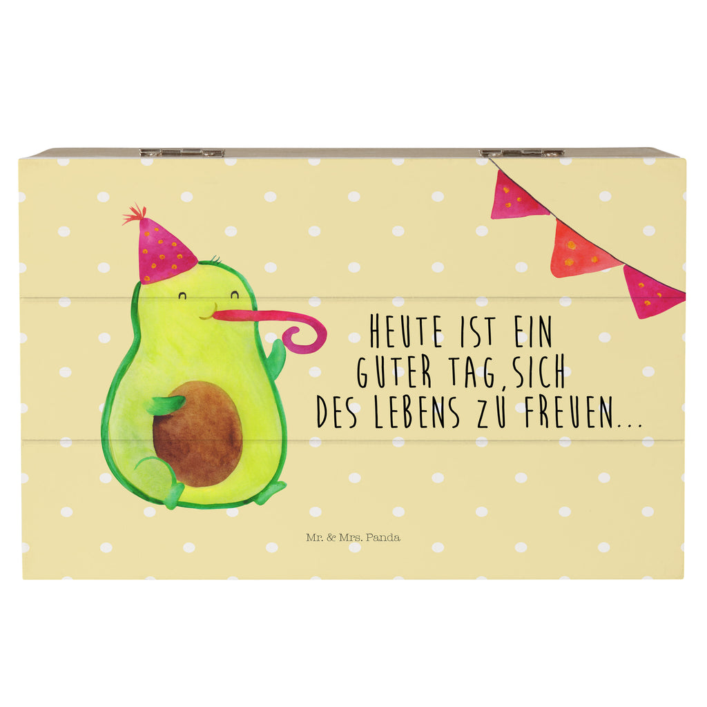 Holzkiste Avocado Party Holzkiste, Kiste, Schatzkiste, Truhe, Schatulle, XXL, Erinnerungsbox, Erinnerungskiste, Dekokiste, Aufbewahrungsbox, Avocado, Veggie, Vegan, Gesund, Avocados, Party, Geburtstag, Geburtstagsfeier, Happy Birthday, Feier, Feierei, Lieblingstag, Prüfung, Abifeier, Abi, Bestanden, Jahrestag, Jubiläum, Firmenfeier, Klassenfeier, Schulabschluss, Abschluss