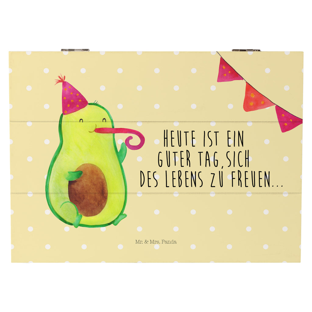 Holzkiste Avocado Party Holzkiste, Kiste, Schatzkiste, Truhe, Schatulle, XXL, Erinnerungsbox, Erinnerungskiste, Dekokiste, Aufbewahrungsbox, Avocado, Veggie, Vegan, Gesund, Avocados, Party, Geburtstag, Geburtstagsfeier, Happy Birthday, Feier, Feierei, Lieblingstag, Prüfung, Abifeier, Abi, Bestanden, Jahrestag, Jubiläum, Firmenfeier, Klassenfeier, Schulabschluss, Abschluss