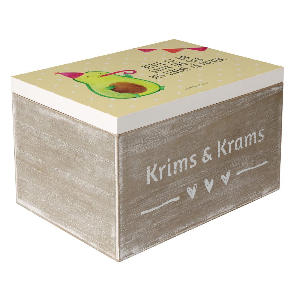 Holzkiste Avocado Party Holzkiste, Kiste, Schatzkiste, Truhe, Schatulle, XXL, Erinnerungsbox, Erinnerungskiste, Dekokiste, Aufbewahrungsbox, Avocado, Veggie, Vegan, Gesund, Avocados, Party, Geburtstag, Geburtstagsfeier, Happy Birthday, Feier, Feierei, Lieblingstag, Prüfung, Abifeier, Abi, Bestanden, Jahrestag, Jubiläum, Firmenfeier, Klassenfeier, Schulabschluss, Abschluss