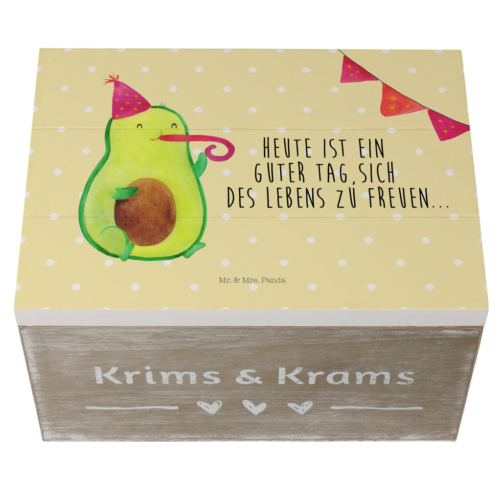 Holzkiste Avocado Party Holzkiste, Kiste, Schatzkiste, Truhe, Schatulle, XXL, Erinnerungsbox, Erinnerungskiste, Dekokiste, Aufbewahrungsbox, Avocado, Veggie, Vegan, Gesund, Avocados, Party, Geburtstag, Geburtstagsfeier, Happy Birthday, Feier, Feierei, Lieblingstag, Prüfung, Abifeier, Abi, Bestanden, Jahrestag, Jubiläum, Firmenfeier, Klassenfeier, Schulabschluss, Abschluss