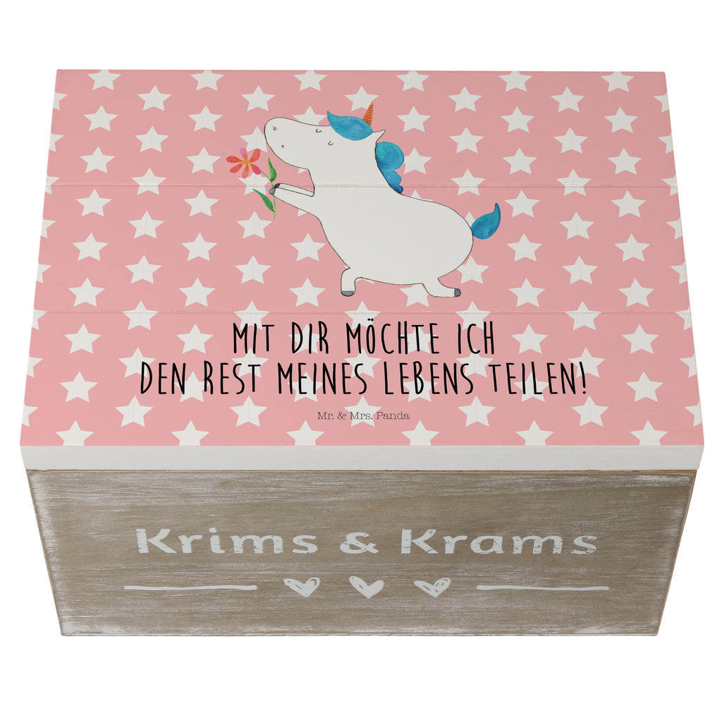 Holzkiste Einhorn Blume Holzkiste, Kiste, Schatzkiste, Truhe, Schatulle, XXL, Erinnerungsbox, Erinnerungskiste, Dekokiste, Aufbewahrungsbox, Einhorn, Einhörner, Einhorn Deko, Pegasus, Unicorn, Liebe, Liebesbeweis, Antrag, Heiratsantrag, Verlobung, Ehepaar, Pärchen, Partner, Freund, Freundin, Ehe, heiraten