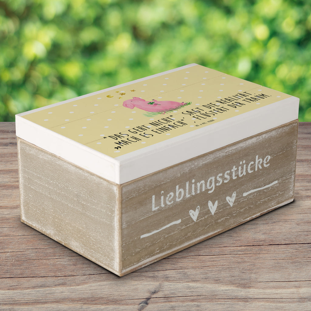 Holzkiste Glücksschwein Holzkiste, Kiste, Schatzkiste, Truhe, Schatulle, XXL, Erinnerungsbox, Erinnerungskiste, Dekokiste, Aufbewahrungsbox, Tiermotive, Gute Laune, lustige Sprüche, Tiere, Glücksschwein. Glück, Schwein, Schweinchen, Sterne, Sernchen, Ziele, Träume, Motivation, Glücksbringer