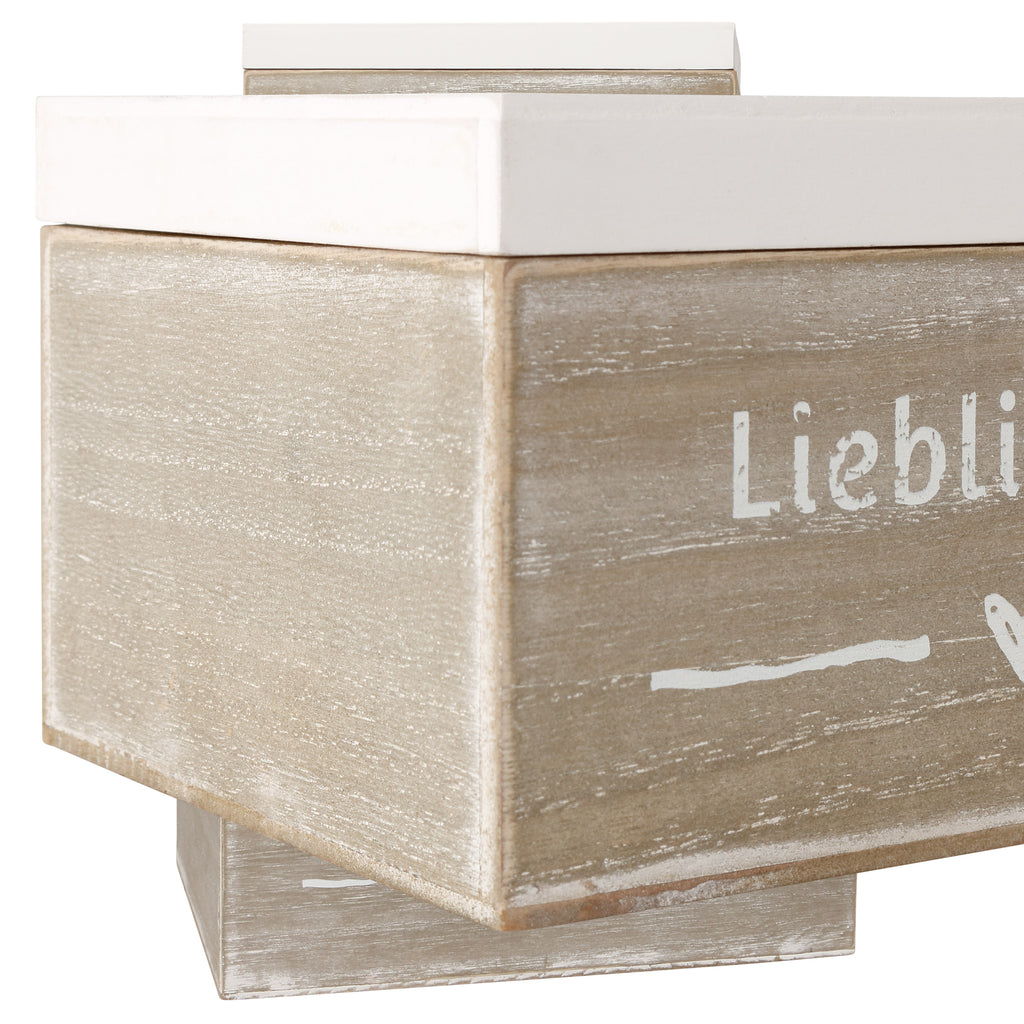 Holzkiste Bär Kaffee Holzkiste, Kiste, Schatzkiste, Truhe, Schatulle, XXL, Erinnerungsbox, Erinnerungskiste, Dekokiste, Aufbewahrungsbox, Bär, Teddy, Teddybär, Kaffee, Coffee, Bären, guten Morgen, Morgenroutine, Welt erobern, Welt retten, Motivation