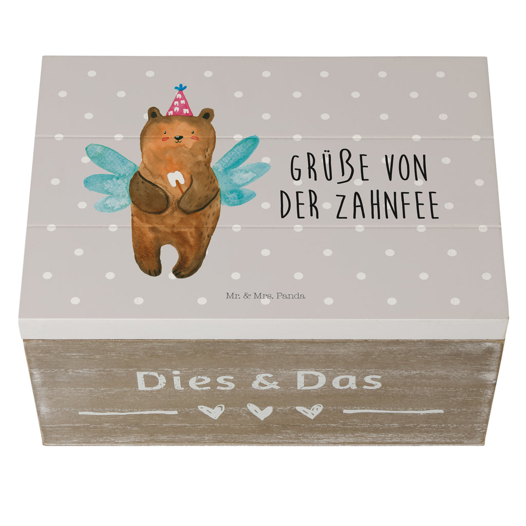 Holzkiste Zahnfee Bär Holzkiste, Kiste, Schatzkiste, Truhe, Schatulle, XXL, Erinnerungsbox, Erinnerungskiste, Dekokiste, Aufbewahrungsbox, Bär, Teddy, Teddybär, Zahnfee, Fee, Milchzahn, Erster Zahn