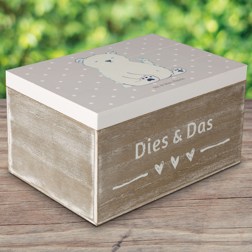 Holzkiste Eisbär Faul Eisbär, Bär, Nordpol, Faul, Entspannen, Relaxen, Büro, Arbeit, Bürojob, Arbeitsplatz, Homeoffice, Holzkiste, Kiste, Schatzkiste, Truhe, Schatulle, XXL,  Erinnerungsbox, Erinnerungskiste, Dekokiste, Aufbewahrungsbox  Bär, Teddy, Teddybär