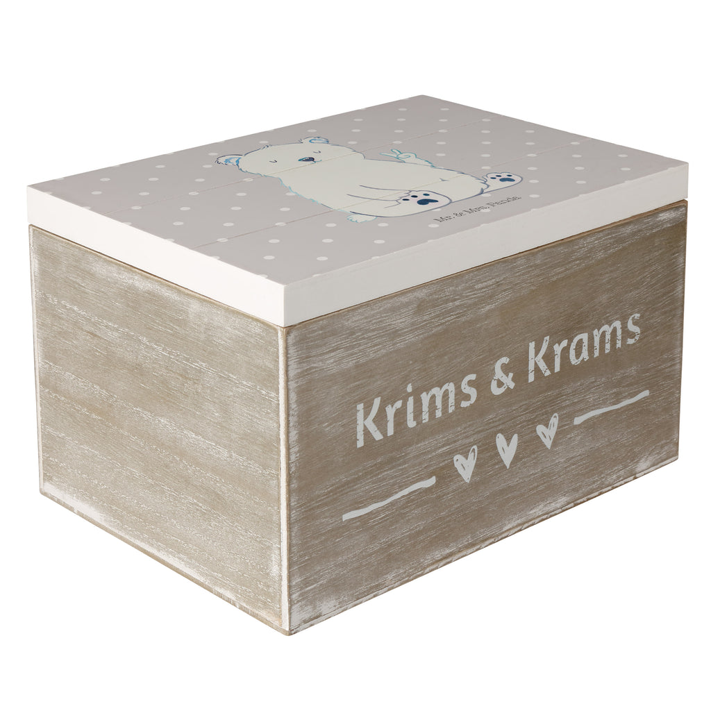 Holzkiste Eisbär Faul Eisbär, Bär, Nordpol, Faul, Entspannen, Relaxen, Büro, Arbeit, Bürojob, Arbeitsplatz, Homeoffice, Holzkiste, Kiste, Schatzkiste, Truhe, Schatulle, XXL,  Erinnerungsbox, Erinnerungskiste, Dekokiste, Aufbewahrungsbox  Bär, Teddy, Teddybär