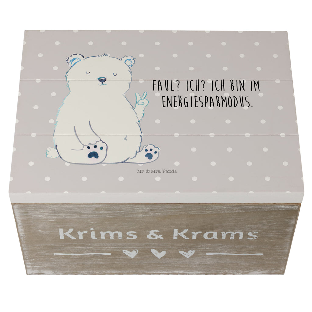 Holzkiste Eisbär Faul Eisbär, Bär, Nordpol, Faul, Entspannen, Relaxen, Büro, Arbeit, Bürojob, Arbeitsplatz, Homeoffice, Holzkiste, Kiste, Schatzkiste, Truhe, Schatulle, XXL,  Erinnerungsbox, Erinnerungskiste, Dekokiste, Aufbewahrungsbox  Bär, Teddy, Teddybär