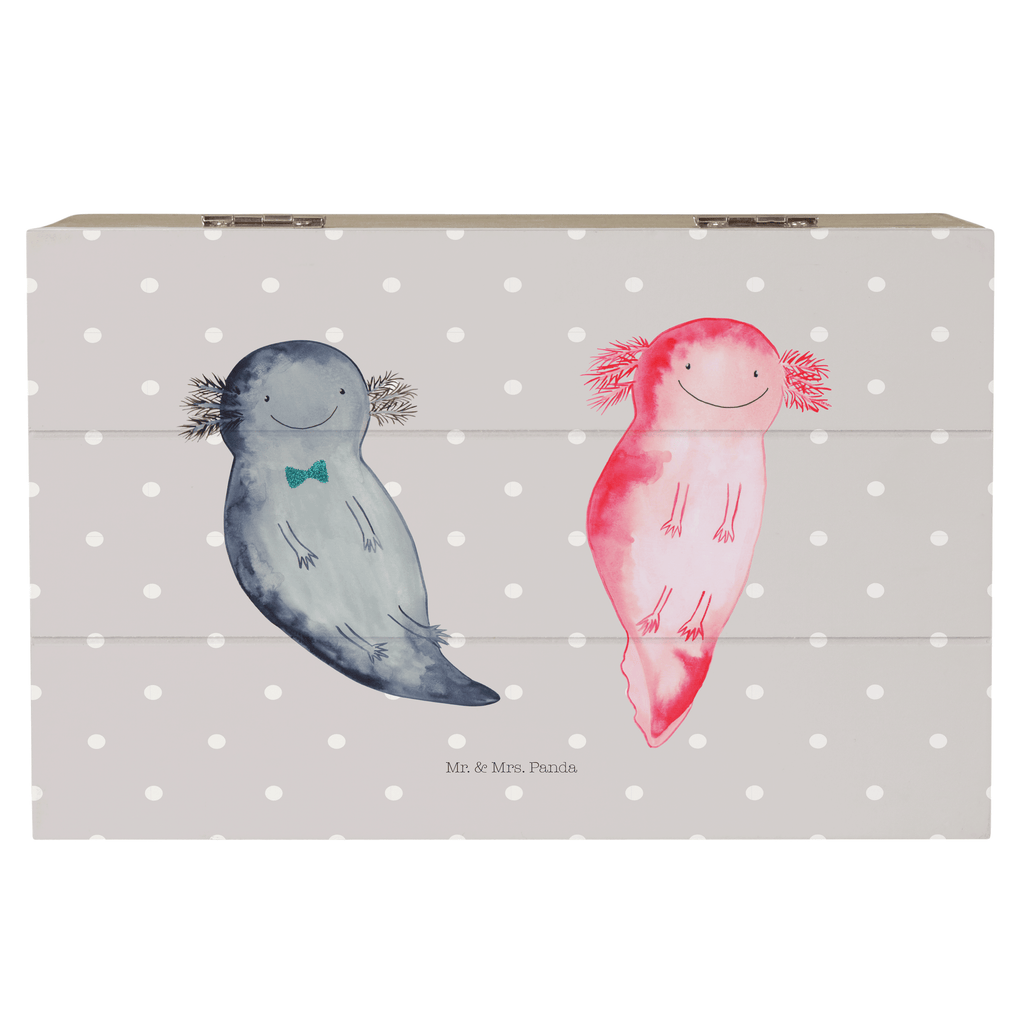 Holzkiste Axolotl Axel+Lotte Holzkiste, Kiste, Schatzkiste, Truhe, Schatulle, XXL, Erinnerungsbox, Erinnerungskiste, Dekokiste, Aufbewahrungsbox, Axolotl, Molch, Axolot, Schwanzlurch, Lurch, Lurche, Liebe, große Liebe, Liebesbeweis, Freund, Verlobter, Ehemann, Jahrestag, Valentinstag