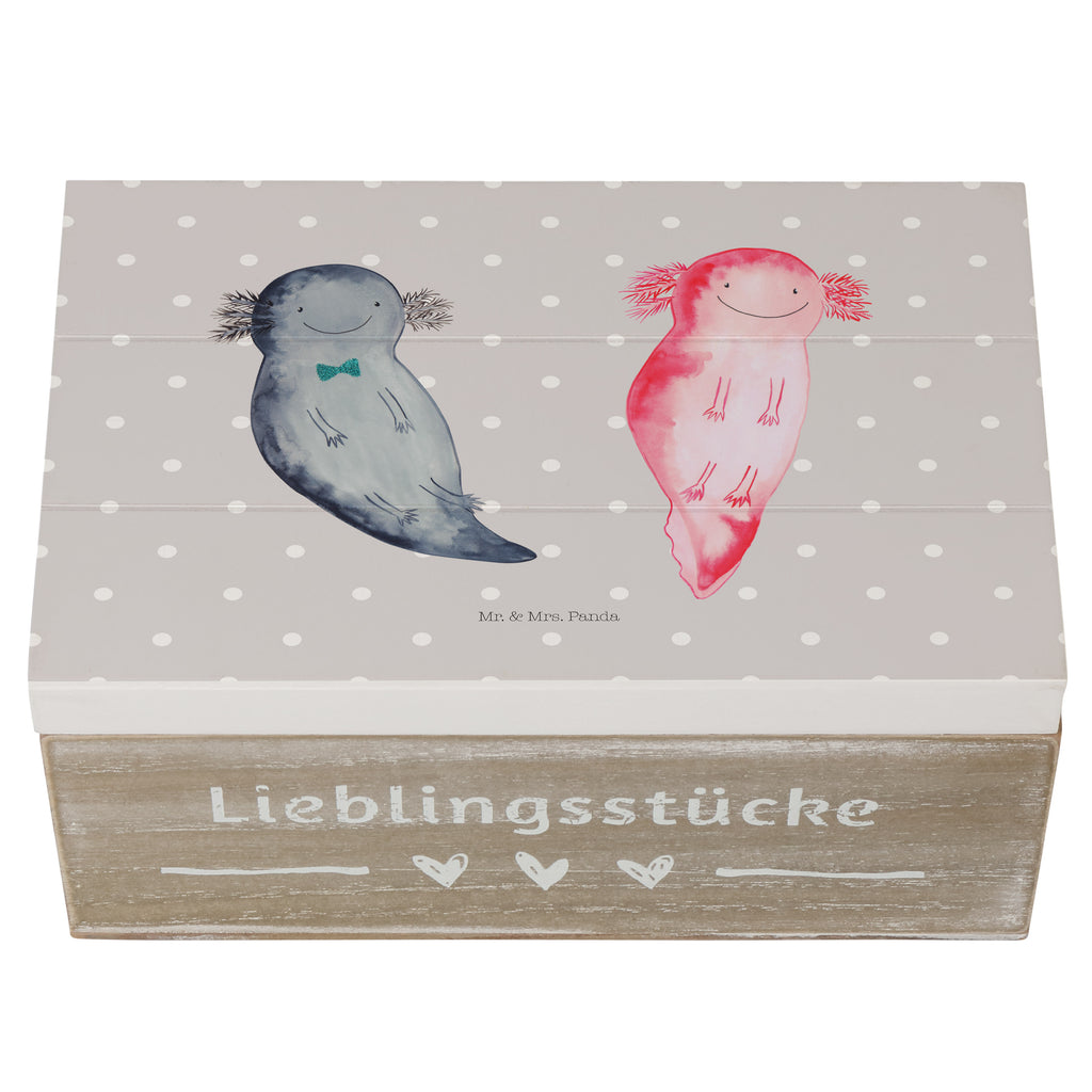 Holzkiste Axolotl Axel+Lotte Holzkiste, Kiste, Schatzkiste, Truhe, Schatulle, XXL, Erinnerungsbox, Erinnerungskiste, Dekokiste, Aufbewahrungsbox, Axolotl, Molch, Axolot, Schwanzlurch, Lurch, Lurche, Liebe, große Liebe, Liebesbeweis, Freund, Verlobter, Ehemann, Jahrestag, Valentinstag