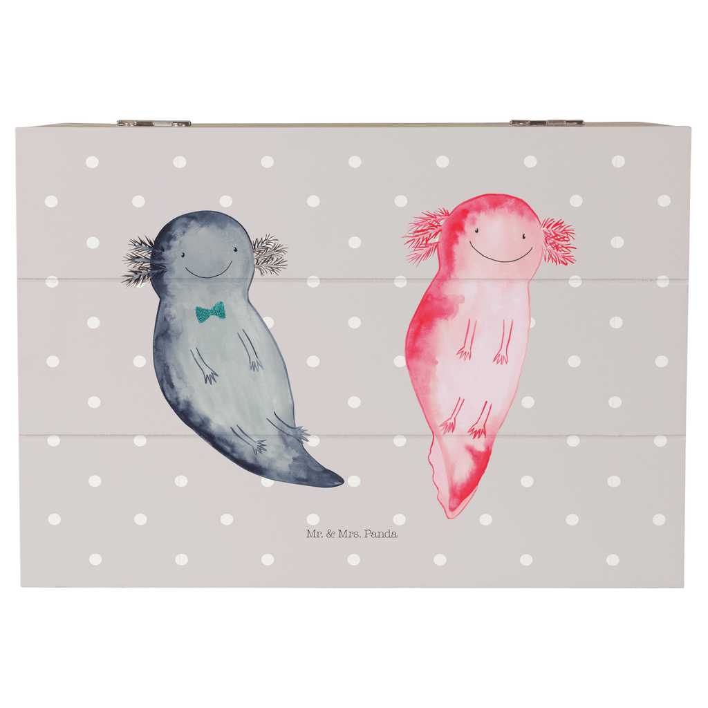 Holzkiste Axolotl Axel+Lotte Holzkiste, Kiste, Schatzkiste, Truhe, Schatulle, XXL, Erinnerungsbox, Erinnerungskiste, Dekokiste, Aufbewahrungsbox, Axolotl, Molch, Axolot, Schwanzlurch, Lurch, Lurche, Liebe, große Liebe, Liebesbeweis, Freund, Verlobter, Ehemann, Jahrestag, Valentinstag