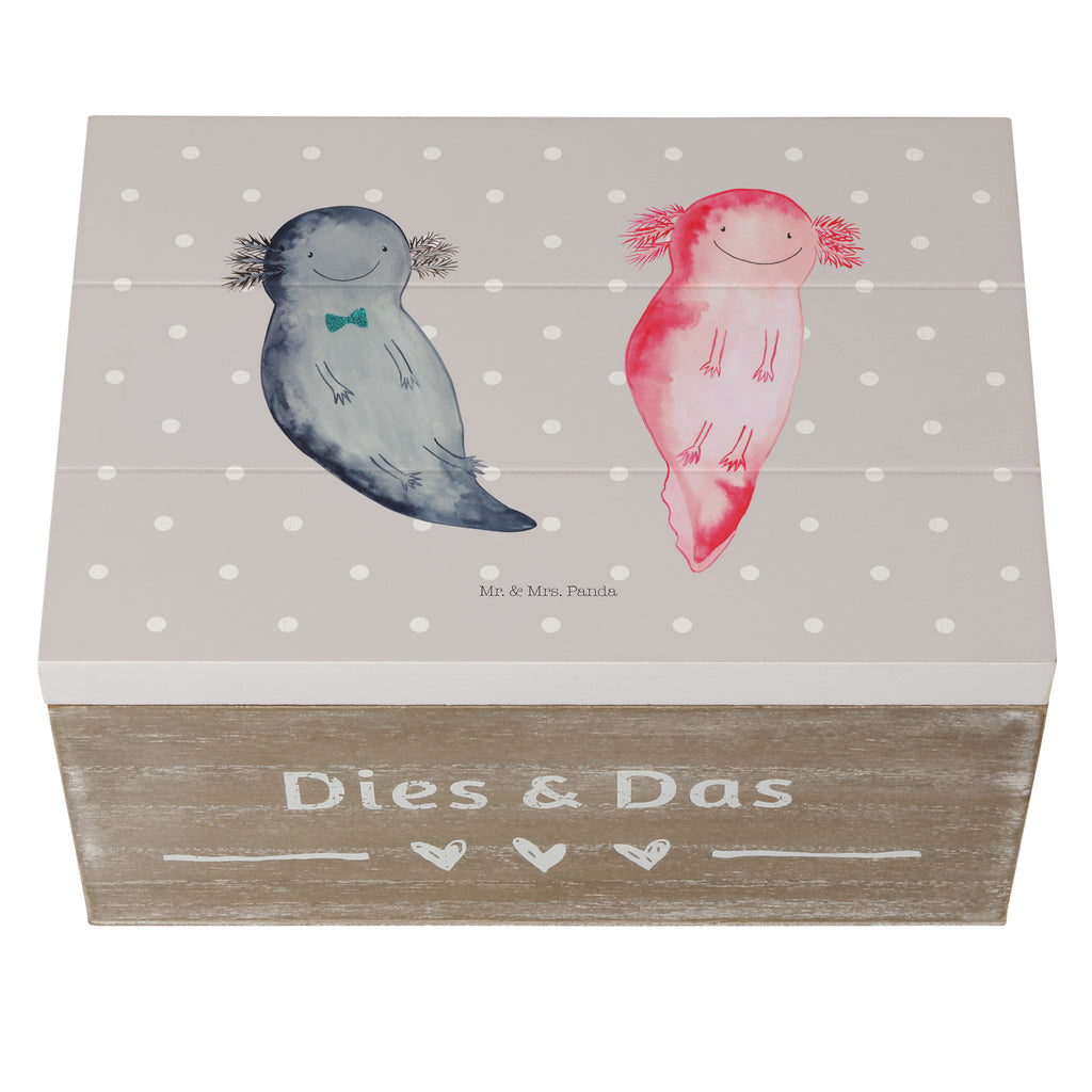 Holzkiste Axolotl Axel+Lotte Holzkiste, Kiste, Schatzkiste, Truhe, Schatulle, XXL, Erinnerungsbox, Erinnerungskiste, Dekokiste, Aufbewahrungsbox, Axolotl, Molch, Axolot, Schwanzlurch, Lurch, Lurche, Liebe, große Liebe, Liebesbeweis, Freund, Verlobter, Ehemann, Jahrestag, Valentinstag
