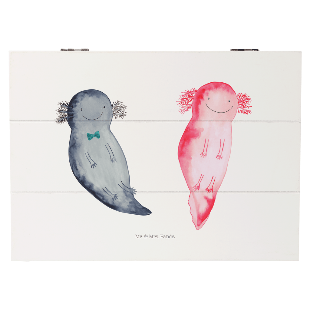 Holzkiste Axolotl Axel+Lotte Holzkiste, Kiste, Schatzkiste, Truhe, Schatulle, XXL, Erinnerungsbox, Erinnerungskiste, Dekokiste, Aufbewahrungsbox, Axolotl, Molch, Axolot, Schwanzlurch, Lurch, Lurche, Liebe, große Liebe, Liebesbeweis, Freund, Verlobter, Ehemann, Jahrestag, Valentinstag