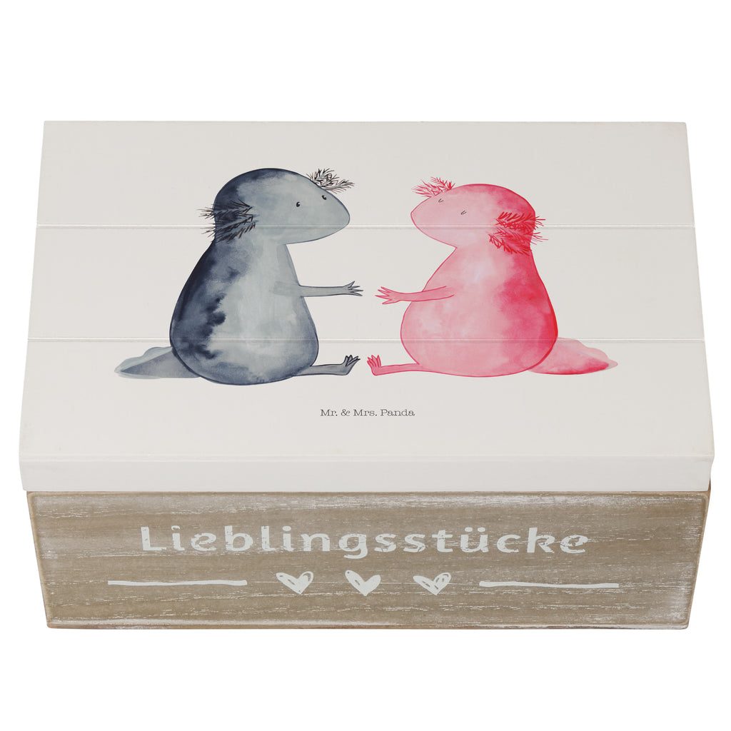 Holzkiste Axolotl Liebe Holzkiste, Kiste, Schatzkiste, Truhe, Schatulle, XXL, Erinnerungsbox, Erinnerungskiste, Dekokiste, Aufbewahrungsbox, Axolotl, Molch, Axolot, Schwanzlurch, Lurch, Lurche, Liebe, große Liebe, Liebesbeweis, Freund, Verlobter, Ehemann, Jahrestag, Valentinstag