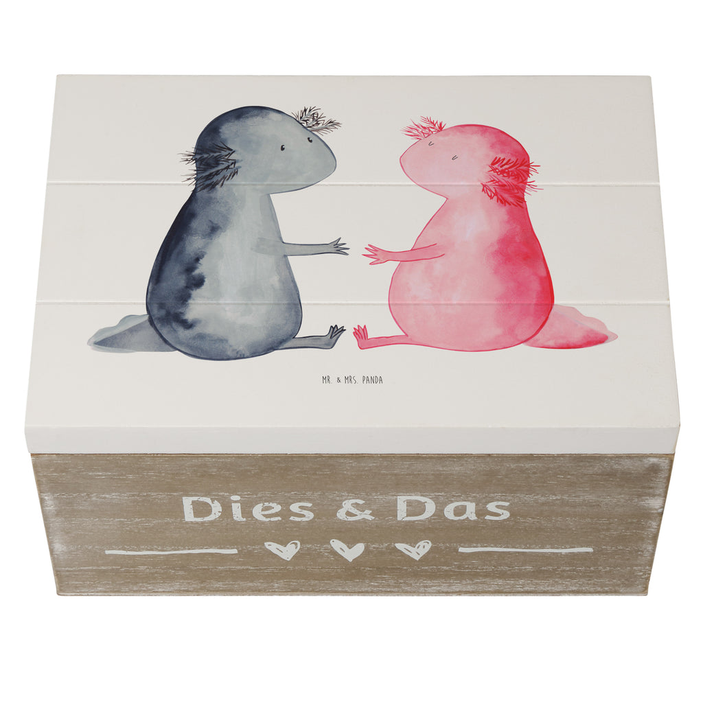 Holzkiste Axolotl Liebe Holzkiste, Kiste, Schatzkiste, Truhe, Schatulle, XXL, Erinnerungsbox, Erinnerungskiste, Dekokiste, Aufbewahrungsbox, Axolotl, Molch, Axolot, Schwanzlurch, Lurch, Lurche, Liebe, große Liebe, Liebesbeweis, Freund, Verlobter, Ehemann, Jahrestag, Valentinstag