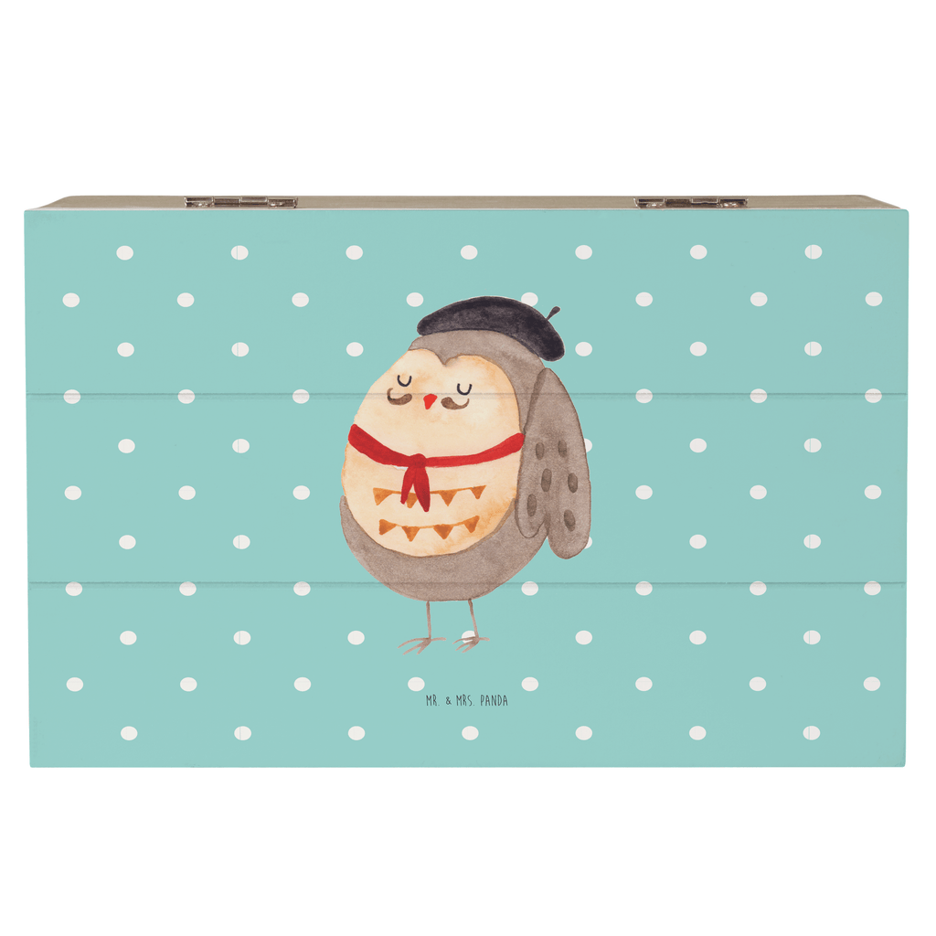 Holzkiste Eule Französisch Holzkiste, Kiste, Schatzkiste, Truhe, Schatulle, XXL, Erinnerungsbox, Erinnerungskiste, Dekokiste, Aufbewahrungsbox, Eule, Eulen, Eule Deko, Owl, hibou, La vie est belle, das Leben ist schön, Spruch schön, Spruch Französisch, Frankreich