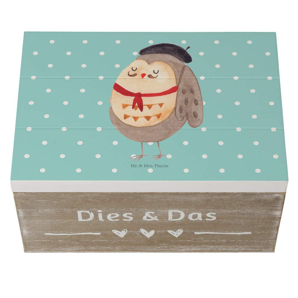 Holzkiste Eule Französisch Holzkiste, Kiste, Schatzkiste, Truhe, Schatulle, XXL, Erinnerungsbox, Erinnerungskiste, Dekokiste, Aufbewahrungsbox, Eule, Eulen, Eule Deko, Owl, hibou, La vie est belle, das Leben ist schön, Spruch schön, Spruch Französisch, Frankreich