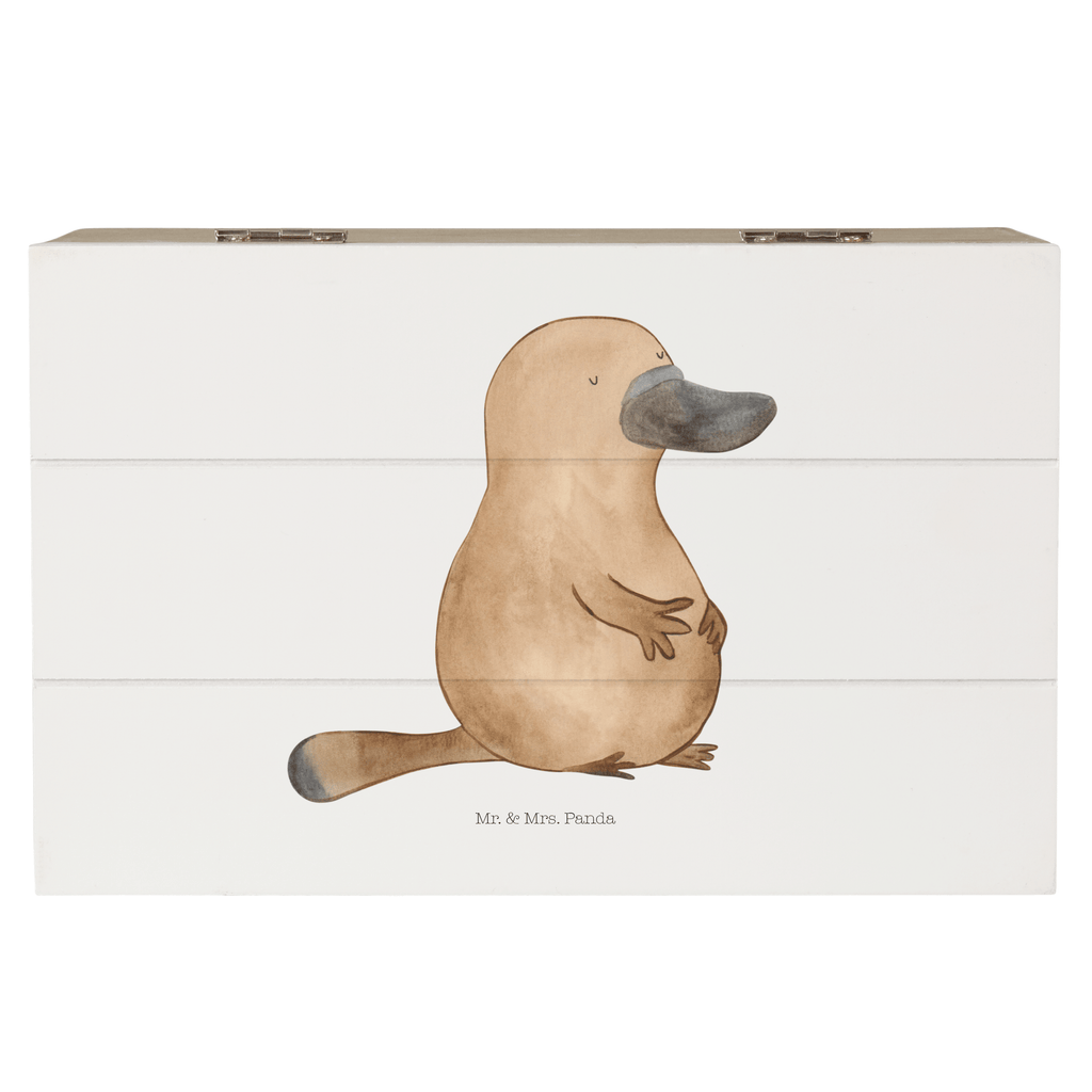 Holzkiste Schnabeltier mutig Holzkiste, Kiste, Schatzkiste, Truhe, Schatulle, XXL, Erinnerungsbox, Erinnerungskiste, Dekokiste, Aufbewahrungsbox, Meerestiere, Meer, Urlaub, Schnabeltier, Mut, mutig, Lebensweisheit, Schnabeltiere, Motivation, Training, Büro, Arbeit, Neuanfang, Neustart, Weltreise, Raodtrip