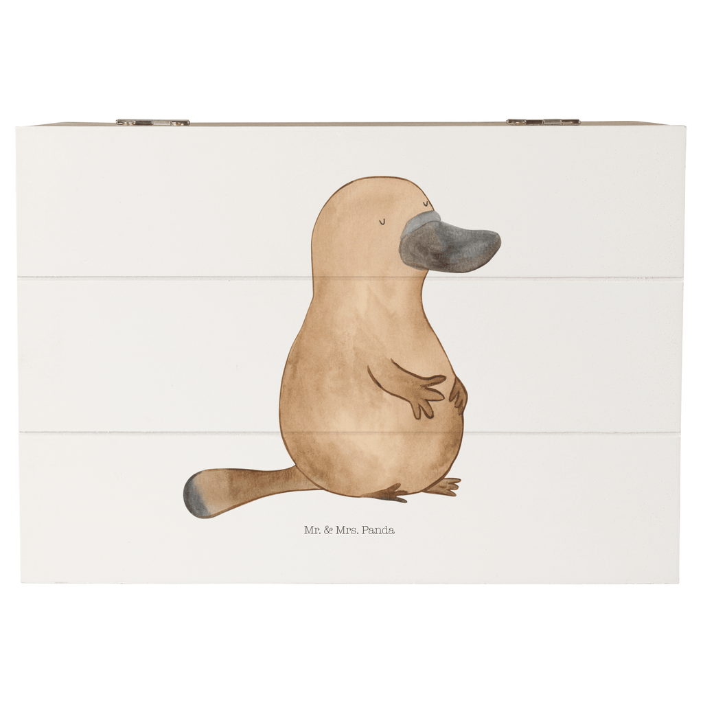Holzkiste Schnabeltier mutig Holzkiste, Kiste, Schatzkiste, Truhe, Schatulle, XXL, Erinnerungsbox, Erinnerungskiste, Dekokiste, Aufbewahrungsbox, Meerestiere, Meer, Urlaub, Schnabeltier, Mut, mutig, Lebensweisheit, Schnabeltiere, Motivation, Training, Büro, Arbeit, Neuanfang, Neustart, Weltreise, Raodtrip