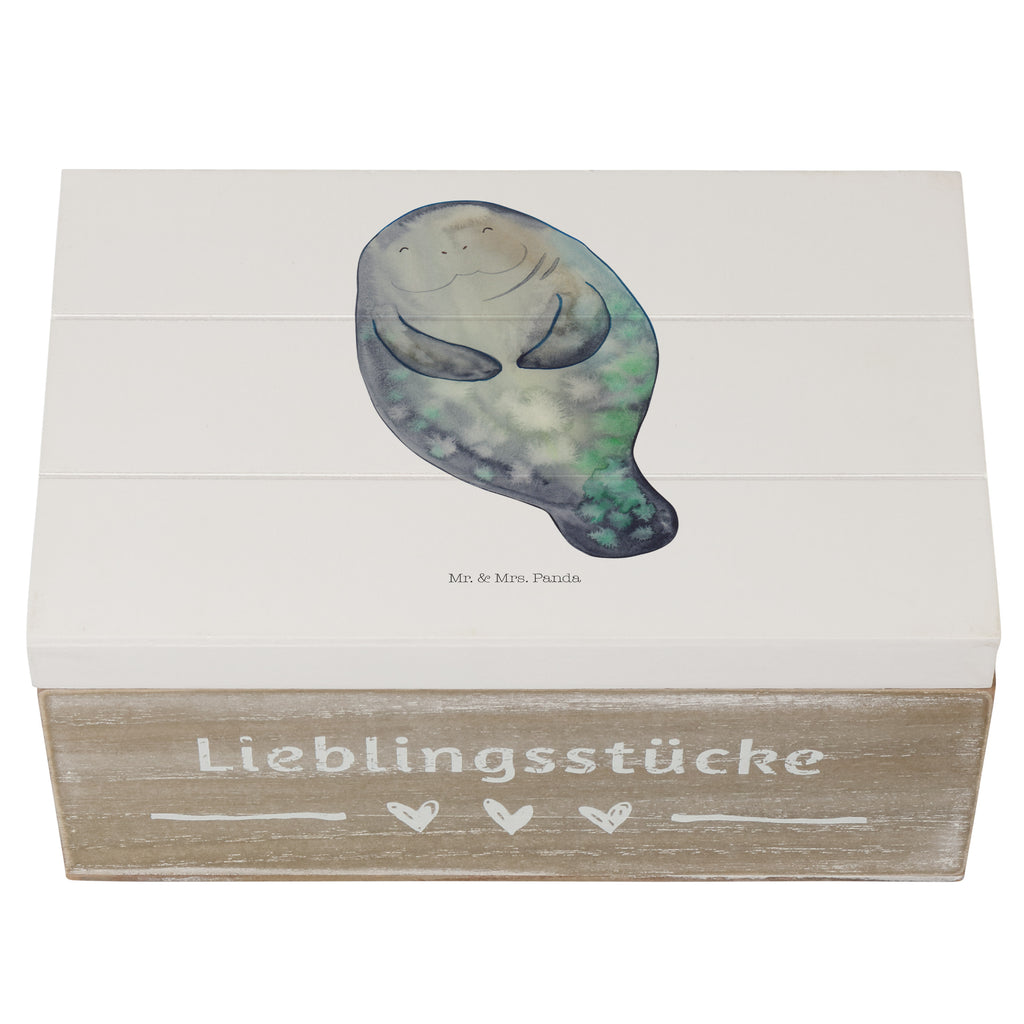 Holzkiste Seekuh happy Holzkiste, Kiste, Schatzkiste, Truhe, Schatulle, XXL, Erinnerungsbox, Erinnerungskiste, Dekokiste, Aufbewahrungsbox, Meerestiere, Meer, Urlaub, Seekuh, Seekühe, Selbstliebe, Respekt, Neuanfang, Neustart, Achtsamkeit, Zufrieden, Liebeskummer, Freundin