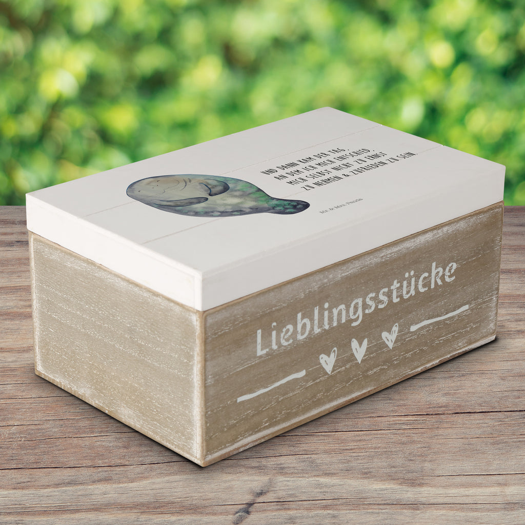 Holzkiste Seekuh happy Holzkiste, Kiste, Schatzkiste, Truhe, Schatulle, XXL, Erinnerungsbox, Erinnerungskiste, Dekokiste, Aufbewahrungsbox, Meerestiere, Meer, Urlaub, Seekuh, Seekühe, Selbstliebe, Respekt, Neuanfang, Neustart, Achtsamkeit, Zufrieden, Liebeskummer, Freundin